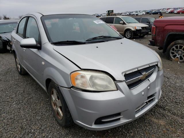 KL1TD56668B271677 - 2008 CHEVROLET AVEO BASE GRAY photo 4