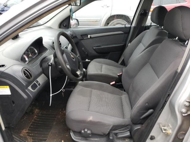 KL1TD56668B271677 - 2008 CHEVROLET AVEO BASE GRAY photo 7