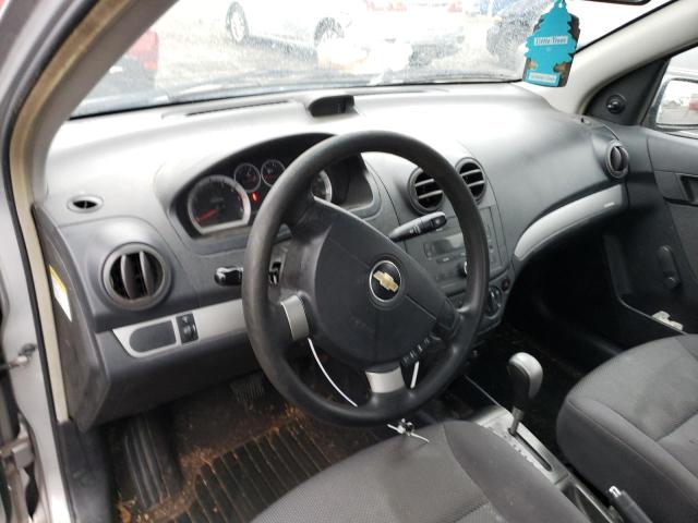KL1TD56668B271677 - 2008 CHEVROLET AVEO BASE GRAY photo 8