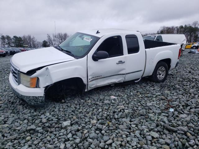 1GTEC19J18Z185066 - 2008 GMC SIERRA C1500 WHITE photo 1