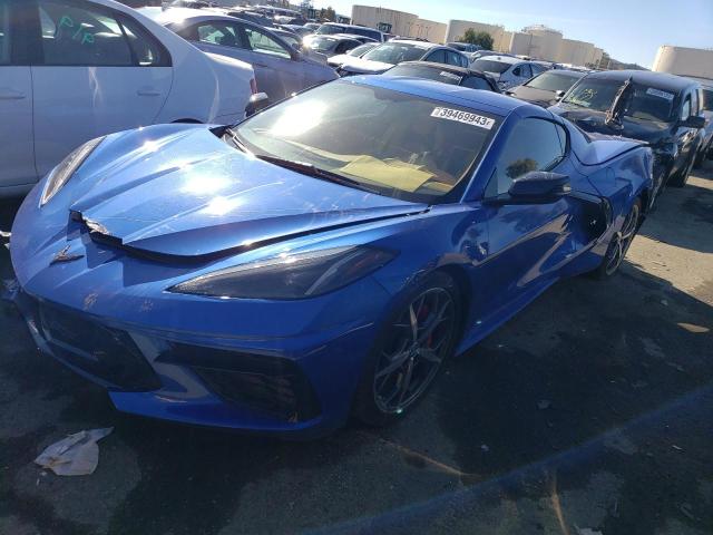 1G1Y82D40L5117792 - 2020 CHEVROLET CORVETTE STINGRAY 3LT BLUE photo 1