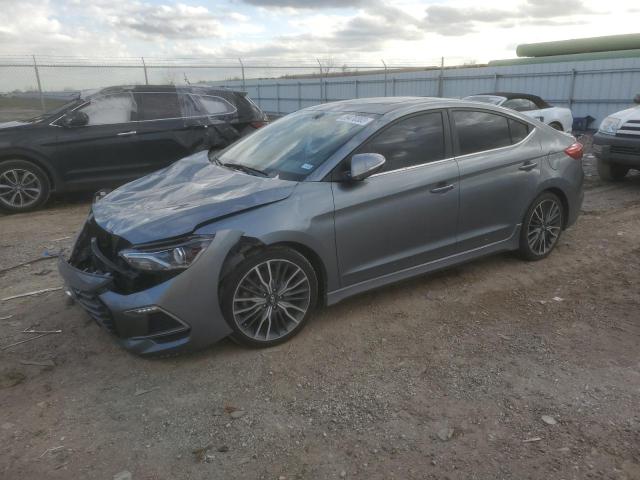 KMHD04LB6JU509716 - 2018 HYUNDAI ELANTRA SPORT SILVER photo 1