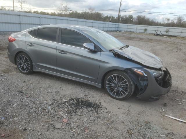 KMHD04LB6JU509716 - 2018 HYUNDAI ELANTRA SPORT SILVER photo 4