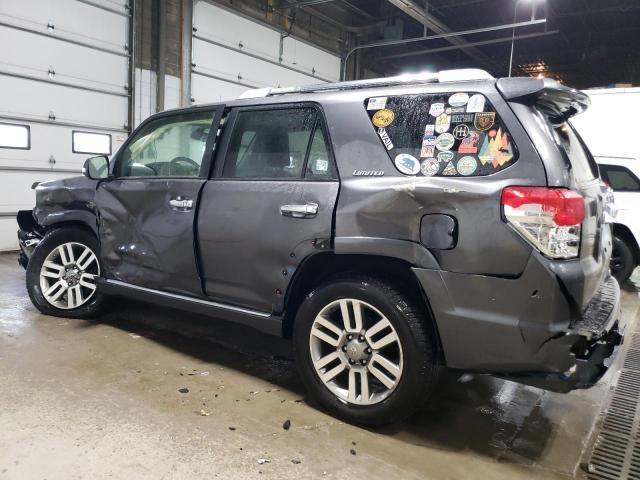 JTEBU5JR6D5144034 - 2013 TOYOTA 4RUNNER SR5 GRAY photo 2