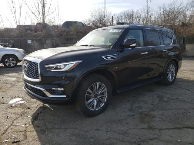 JN8AZ2NC4K9460998 - 2019 INFINITI QX80 LUXE BLACK photo 1