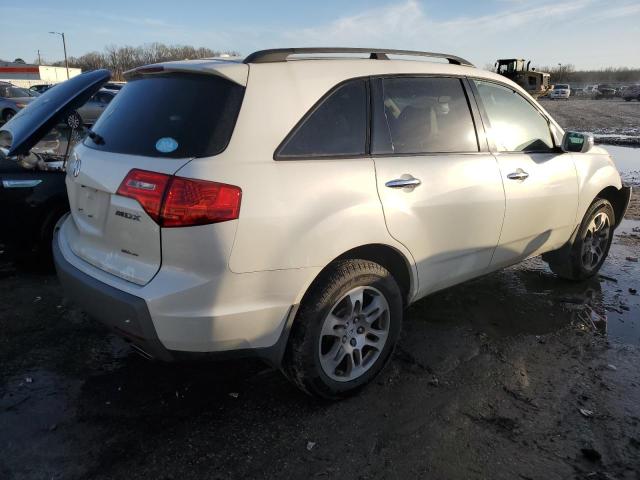 2HNYD28267H547881 - 2007 ACURA MDX WHITE photo 3