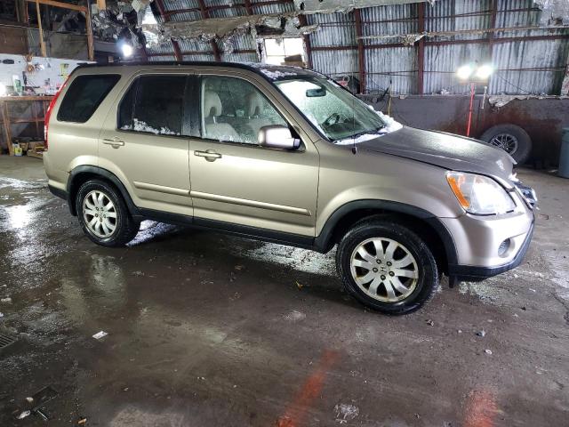 JHLRD78915C065052 - 2005 HONDA CR-V SE GOLD photo 4