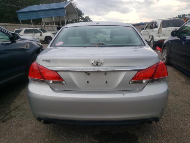 4T1BK3DB6BU382039 - 2011 TOYOTA AVALON BASE SILVER photo 6