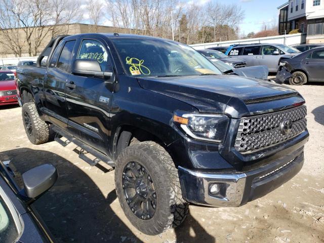 5TFUY5F19KX778377 - 2019 TOYOTA TUNDRA DOUBLE CAB SR/SR5 BLACK photo 4