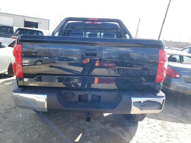 5TFUY5F19KX778377 - 2019 TOYOTA TUNDRA DOUBLE CAB SR/SR5 BLACK photo 6