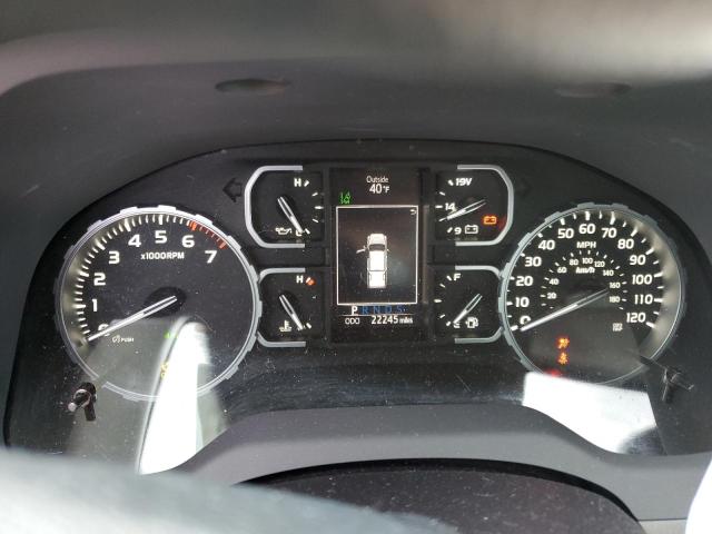 5TFUY5F19KX778377 - 2019 TOYOTA TUNDRA DOUBLE CAB SR/SR5 BLACK photo 9