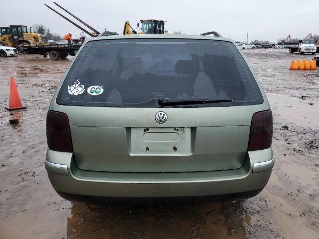 WVWVD63B74E127959 - 2004 VOLKSWAGEN PASSAT GLS GREEN photo 6