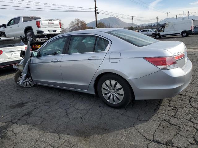 1HGCP2F34CA090744 - 2012 HONDA ACCORD LX SILVER photo 2