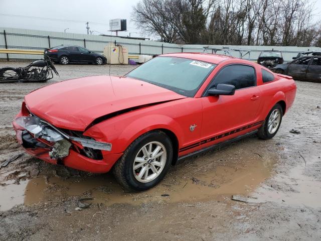 1ZVHT80N695115400 - 2009 FORD MUSTANG RED photo 1