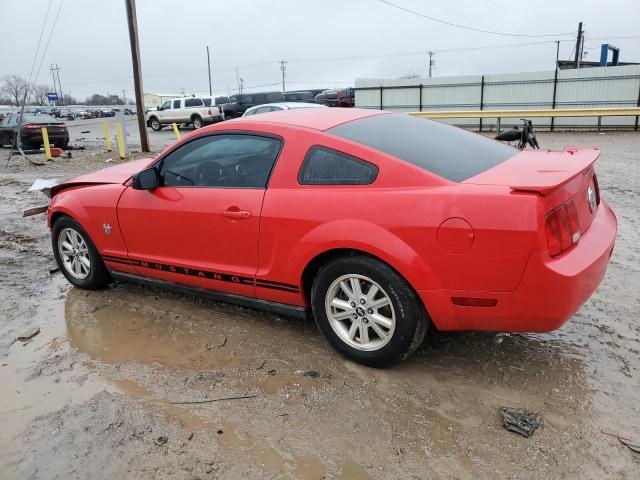 1ZVHT80N695115400 - 2009 FORD MUSTANG RED photo 2