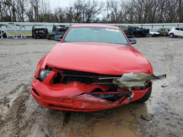 1ZVHT80N695115400 - 2009 FORD MUSTANG RED photo 5