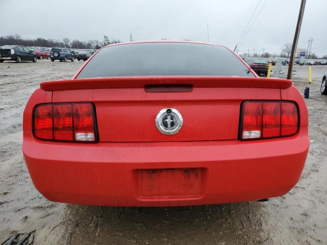 1ZVHT80N695115400 - 2009 FORD MUSTANG RED photo 6