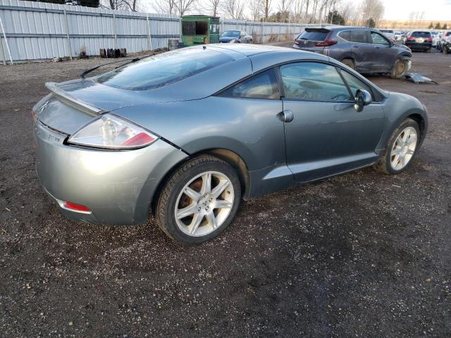 4A3AK34T27E602638 - 2007 MITSUBISHI ECLIPSE GT GRAY photo 3