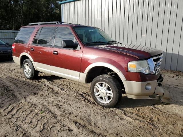 1FMFU17579EB20489 - 2009 FORD EXPEDITION EDDIE BAUER BURGUNDY photo 4