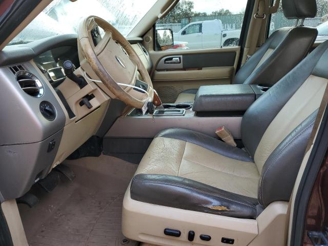 1FMFU17579EB20489 - 2009 FORD EXPEDITION EDDIE BAUER BURGUNDY photo 7