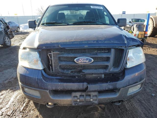 1FTPW14525KC54958 - 2005 FORD F150 SUPERCREW BLUE photo 5