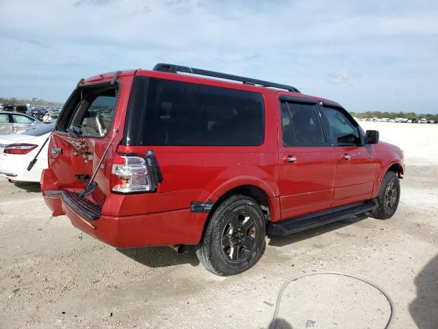 1FMFK15569LA11476 - 2009 FORD EXPEDITION EL XLT RED photo 3