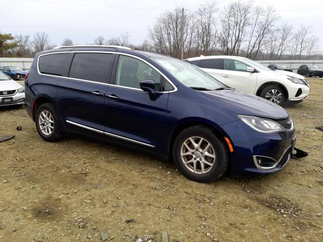 2C4RC1BG8LR141469 - 2020 CHRYSLER PACIFICA TOURING L BLUE photo 4