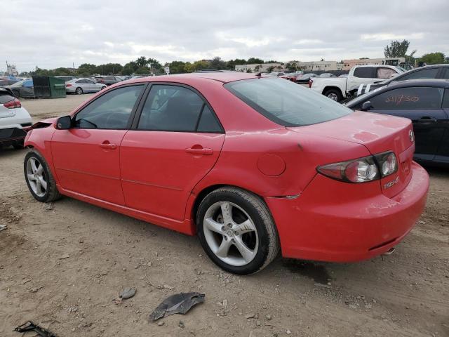 1YVHP80C385M01106 - 2008 MAZDA 6 I RED photo 2