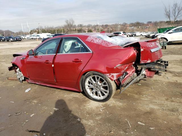1G6DS5ED6B0144338 - 2011 CADILLAC CTS PREMIUM COLLECTION RED photo 2