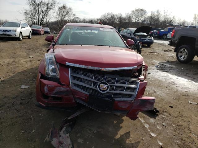1G6DS5ED6B0144338 - 2011 CADILLAC CTS PREMIUM COLLECTION RED photo 5