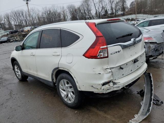 5J6RM3H73FL019951 - 2015 HONDA CR-V EXL WHITE photo 2