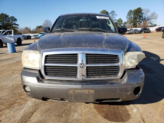 1D7HE48P17S272008 - 2007 DODGE DAKOTA QUAD SLT GRAY photo 5