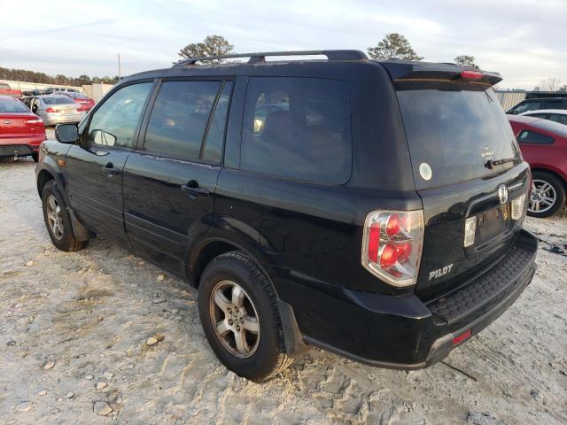 5FNYF28517B045036 - 2007 HONDA PILOT EXL BLACK photo 2