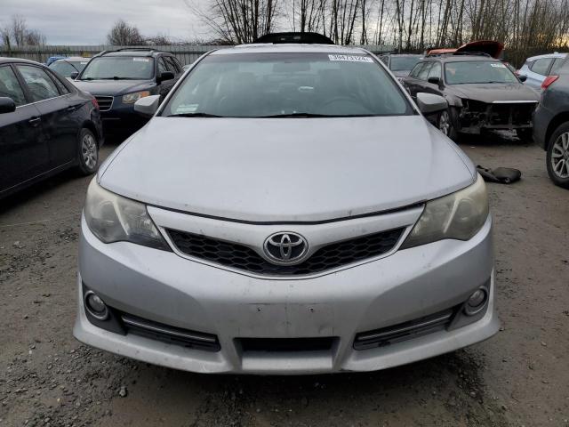 4T1BF1FK2EU451075 - 2014 TOYOTA CAMRY L SILVER photo 5