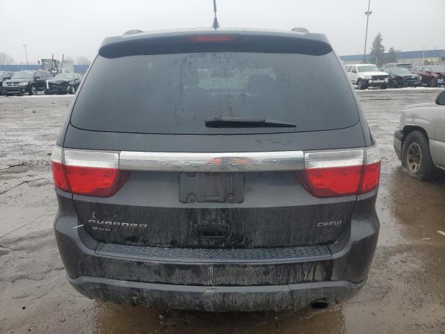 1C4RDJDG8DC658582 - 2013 DODGE DURANGO CREW BLACK photo 6