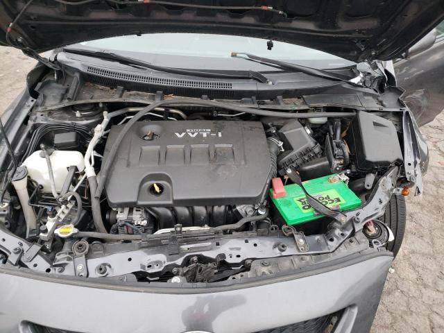 JTDBL40EX9J038569 - 2009 TOYOTA COROLLA BASE GRAY photo 11