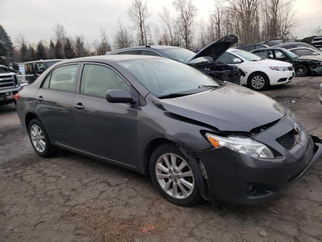 JTDBL40EX9J038569 - 2009 TOYOTA COROLLA BASE GRAY photo 4