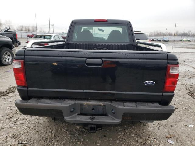 1FTYR44VX3TA01620 - 2003 FORD RANGER SUPER CAB BLACK photo 6