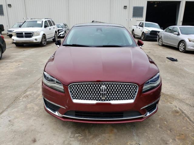 3LN6L5HC1HR600272 - 2017 LINCOLN MKZ BLACK LABEL BURGUNDY photo 5