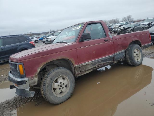 1GCDT14Z9M0184562 - 1991 CHEVROLET S TRUCK S10 RED photo 1