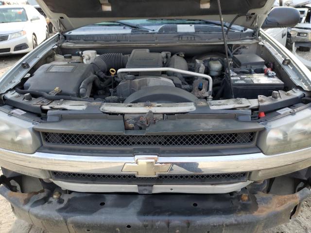 1GNDT13S172219258 - 2007 CHEVROLET TRAILBLAZE LS SILVER photo 12