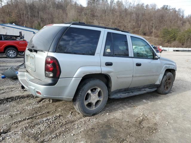 1GNDT13S172219258 - 2007 CHEVROLET TRAILBLAZE LS SILVER photo 3