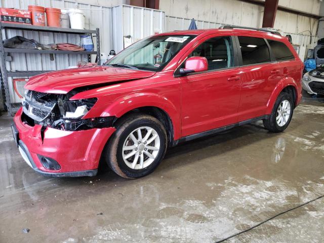 3C4PDDBG2FT755683 - 2015 DODGE JOURNEY SXT RED photo 1