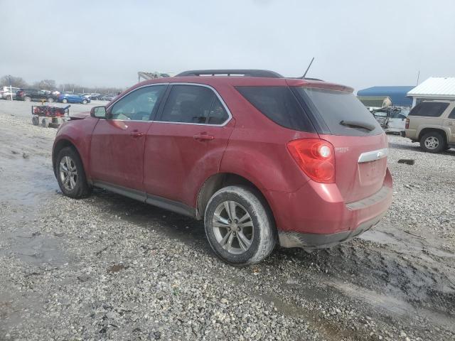 2GNALBEK1E6110918 - 2014 CHEVROLET EQUINOX LT RED photo 2