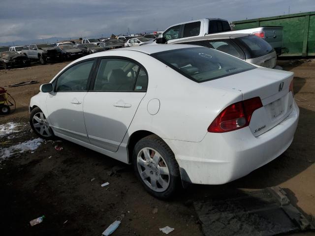 1HGFA16516L096987 - 2006 HONDA CIVIC LX WHITE photo 2