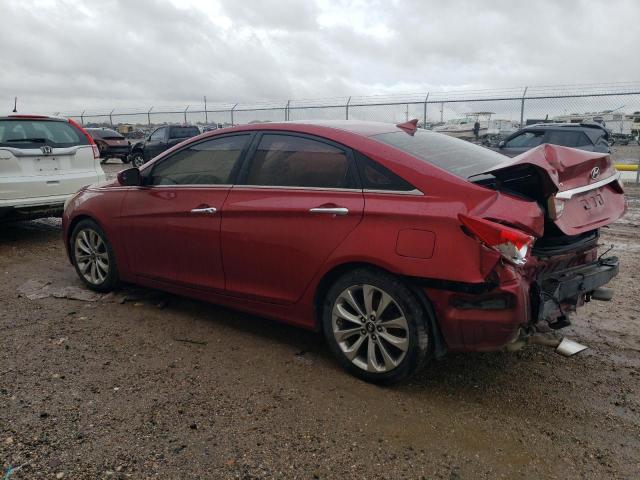 5NPEC4ACXBH054439 - 2011 HYUNDAI SONATA SE RED photo 2