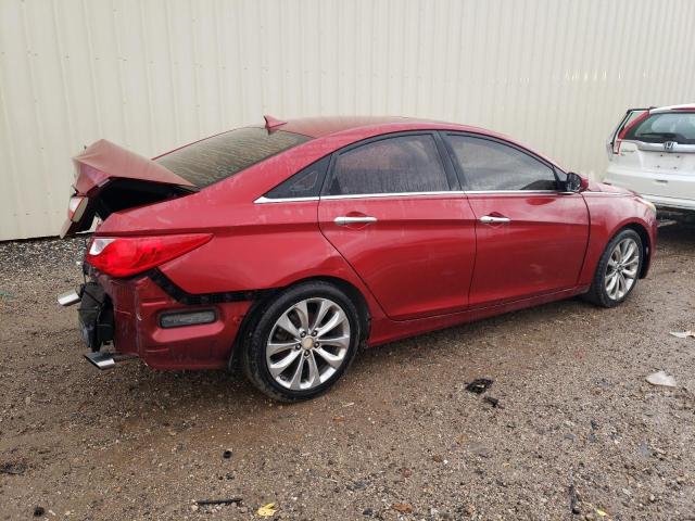 5NPEC4ACXBH054439 - 2011 HYUNDAI SONATA SE RED photo 3