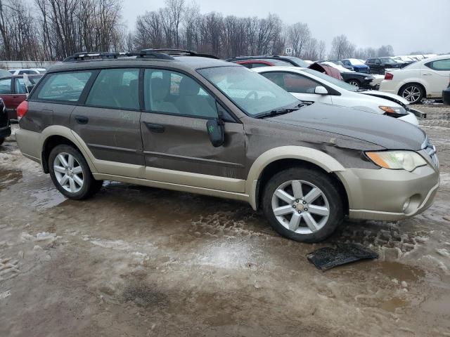 4S4BP61C987354596 - 2008 SUBARU OUTBACK 2.5I BROWN photo 4