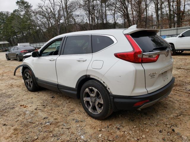 7FARW1H83KE000055 - 2019 HONDA CR-V EXL WHITE photo 2