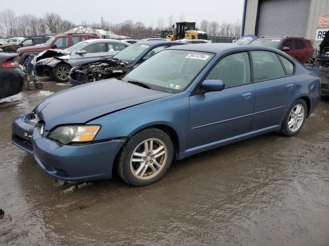 4S3BL616857224900 - 2005 SUBARU LEGACY 2.5I BLUE photo 1